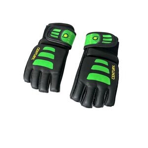 Century Brave MMA Open Palm Training Gloves Black Neon Green L/XL Martial Arts